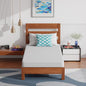 PayLessHere 6 Inch Twin XL Green Tea Memory Foam Mattress Cooling Gel Infused Mattress,Medium Firm Mattresses Fiberglass Free/CertiPUR-US Certified/Bed-in-a-Box/Pressure Relieving Twin XL Size,White