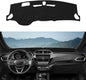 Dashboard Cover Mat Custom Fit for Chevrolet Trailblazer 2021 2022 2023 Accessories with HUD Dash Cover Nonslip Dash Mat Protector Sunshade No Glare Black