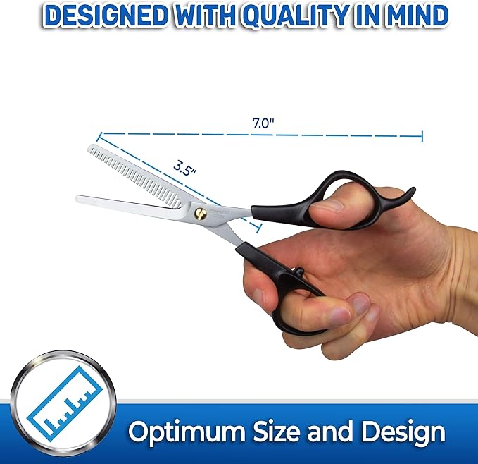 Pet Magasin Pet Thinning Shears - Professional Thinning Scissors with Toothed Blade-Mewly Pet