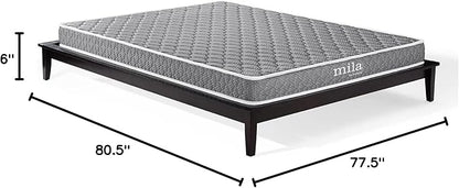 Modway Mila Firm 6" Fiberglass Free Memory Foam King Mattress