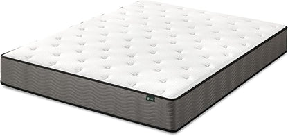 ZINUS 10 Inch Support Plus Pocket Spring Hybrid Mattress, Queen, Strong Coils for Durable Support, Pocket Innersprings for Motion Isolation, Mattress in A Box