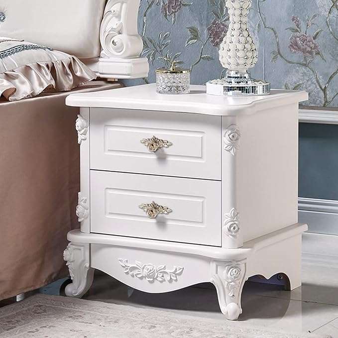 Uenhoy 5 Pcs Rose Cabinet Knobs with Backplate, Vintage Floral Drawer Knob Pulls, Zinc Alloy Rose Flower Drawer Pull Handles for Cabinets and Dresser - 4 Inch, Antique Silver