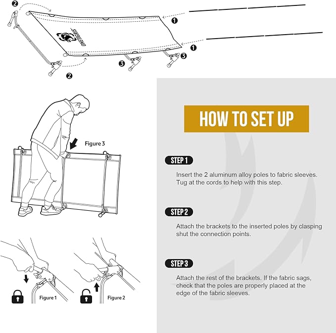 ONETIGRIS Elevated Dog Bed, Outdoor Dog Cod Large Raised Dogs Bed with Chew Proof Mesh, No-Slip Portable Dogs Cot Bed for Indoor & Outdoor Portable-Mewly Pet