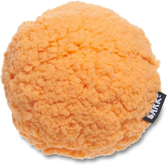 Barkbox Cheeze Brawl Super Chewer Plush Toy with Hard Core Center, Large-Mewly Pet