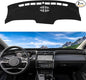 Dashboard Cover Mat Custom Fit for 2022 2023 2024 Tucson NX4 Dash Cover Nonslip Dash Mat Protector Sunshade No Glare Black (Only Fit 10.25 inch Digital Cluster,not fit 4.2 inch) 2pcs