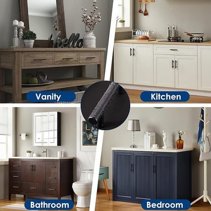 HBL' 60 Pack | 3 Inch Center to Center Matte Black Cabinet Pulls Kitchen Cabinet Handles,Made of Stainless Steel,Ideal for Cabinet,Drawer,Cupboard and Wardrobe.