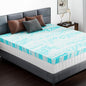 DUMOS Mattress Toppers Memory Foam Twin XL, 2 Inch Thick Bed Topper Pad Cooling Gel Infused Soft Comfy Padding Breathable for Sleeper Sofa Couch RV Camper, CertiPUR-US Certified, Blue