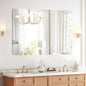 Frameless Bathroom Mirror for Over Sink,Wall Mounted Vanity Mirrors 13x18in,Rounded Rectangle Mirror Frameless with Polished Edge for Bedroom,Living Room,Entryway,Shatterproof (Horizontal/Vertical)