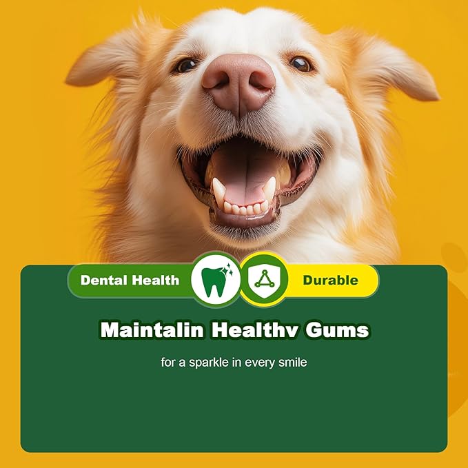 Puppy Toys, Toys for Small Dogs, Dog Treat Toy for Traning, Interactive Toy, Dog Treat Dispenser Toy,Natural Rubber Dumbbell Shaped(Orange)-Mewly Pet