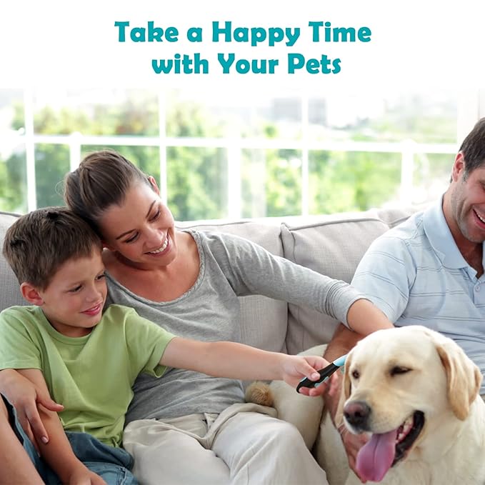 Slicker Brush, Dog Brush Gently Cleaning Pin Brush for Shedding Dog Hair Brush for Small Dogs Puppy Yorkie Poodle Rabbits Cats-Mewly Pet