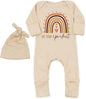 Little Answered Prayer Bodysuit Infant Romper Baby Announcement 0-3 Months Clothes Cute Religious Boys Girls Outfit