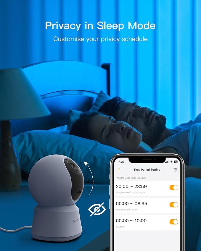 ARENTI 5G Security Camera Indoor, 4MP Pet Camera with Speaker for Dog/Cat, Baby Monitor with Phone App, Dual-Band WiFi, Auto Tracking, Super Night Vision, 2-Way Talk, Cloud & SD Card Storage-Mewly Pet