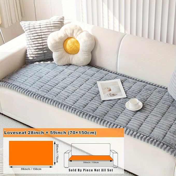 ZQFFB Pet Couch Cover Dogs Washable Non-Slip Couch Protector Pet Friendly Dog Mat for Couches and Sofas-Mewly Pet