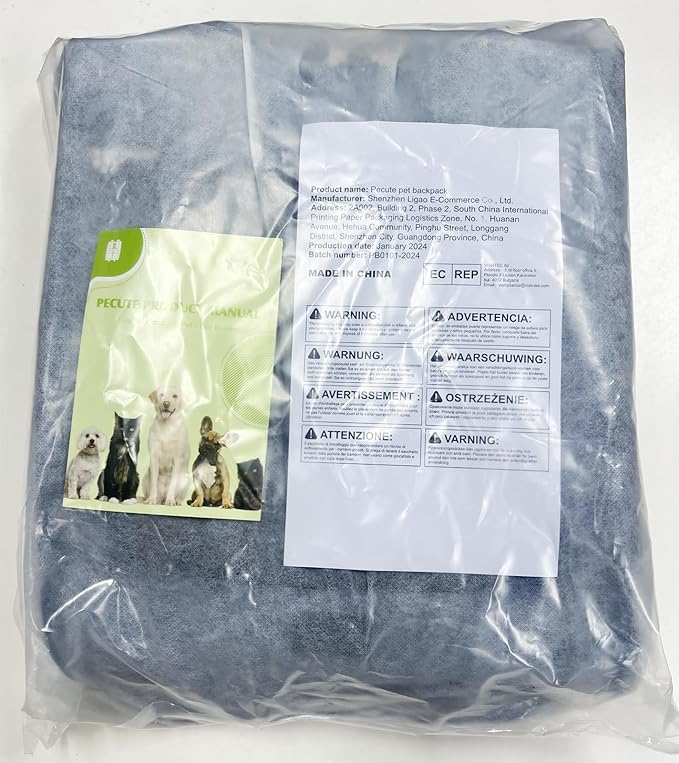 Pecute Pet Carrier Backpack, Large Cat Carrier Backpack, Expandable Cat Backpack with Breathable Mesh for Medium Large Cats, and Small Dogs, Dog Backpack Carrier for Travel Hiking Black-Mewly Pet