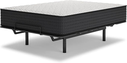 Signature Design by Ashley Limited Edition Firm 12 Inch Hybrid Mattress with Gel Memory Foam and Edge Support for Cool Sleep and Pressure Relief, Queen, Fiberglass Free, Mattress In A Box