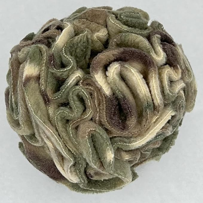 Puppy and Small Breed Snuffle Interactive Foraging Dog Puzzle Ball Toy Camouflage-Mewly Pet