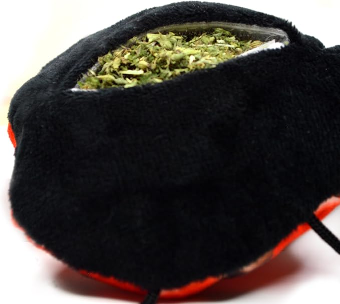 Meowijuana Refillable Cat Toys | Get Sprung - Ladybug and Mushroom Catnip Toys | Includes Potent Hand Harvested Catnip Grown in North America | Promotes Play and Cat Health-Mewly Pet