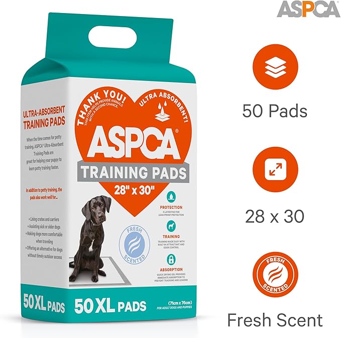 Scented Puppy Pads, [150 Count], Dog Pee Pads for Training, Absorbent Potty Pads for Dogs, Quick-Drying Leakproof Large Dog Pads with Odor Control, 28"x30", XL Puppy Pads for Indoor/Outdoor Use-Mewly Pet