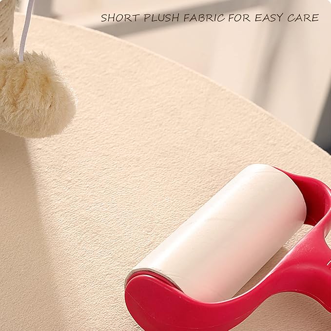 Modern Cat Tree Tower for Large Cats, Real Natural Sisal Luxury Cat Condo, Manual Hand Woven Wood Cat Tower, Indoor Cat Scratching Tree, New Cat Condo Lover Gift-Mewly Pet