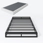 Twin XL Box Springs Bed Base, 5 Inch Heavy Duty Metal Structure with Easy Clean Fabric Bed Cover, Non-Slip, No Noise, Easy Assembly