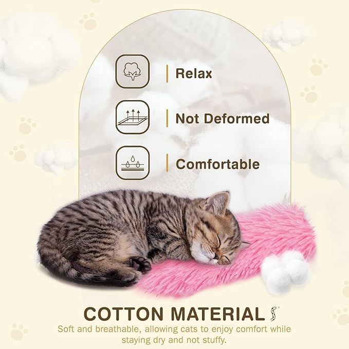 Cat Toys Cat Pillows Toys, 3 Pack Interactive Kicker Catnip Toys, Soft Durable Teething Chew Toy, Promote Exercise for Indoor (Green, Pink, Blue, 1)-Mewly Pet