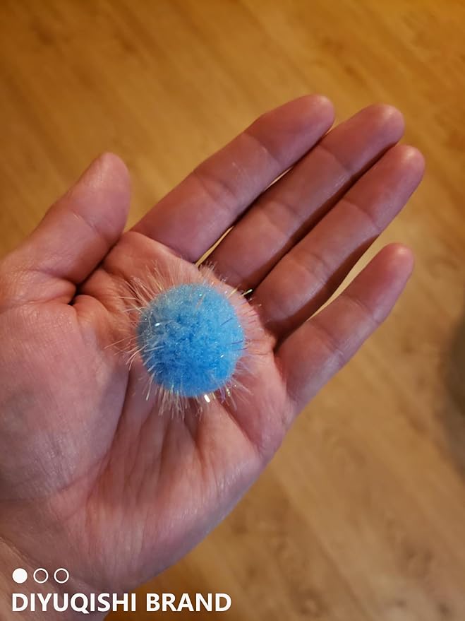 50-Pack Soft Cat Toy Balls – Fun Playtime & Exercise for All Cats (1.5 inch, Cat Toys Mega Set)-Mewly Pet