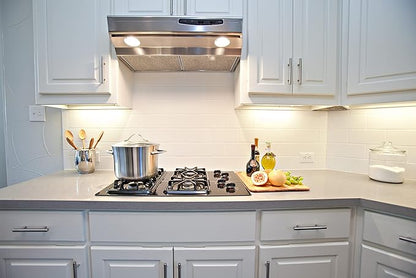 HBL' 10 Pack | 3 Inch Center to Center Brushed Nickel Cabinet Pulls Kitchen Cabinet Handles,Made of Stainless Steel,Ideal for Cabinet,Drawer,Cupboard and Wardrobe.