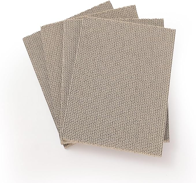HIDE & SCRATCH Cat Scratcher Pad Pack; Cat Scratch Pad Refills for Hide & Scratch Scratcher Box (4 Count)-Mewly Pet