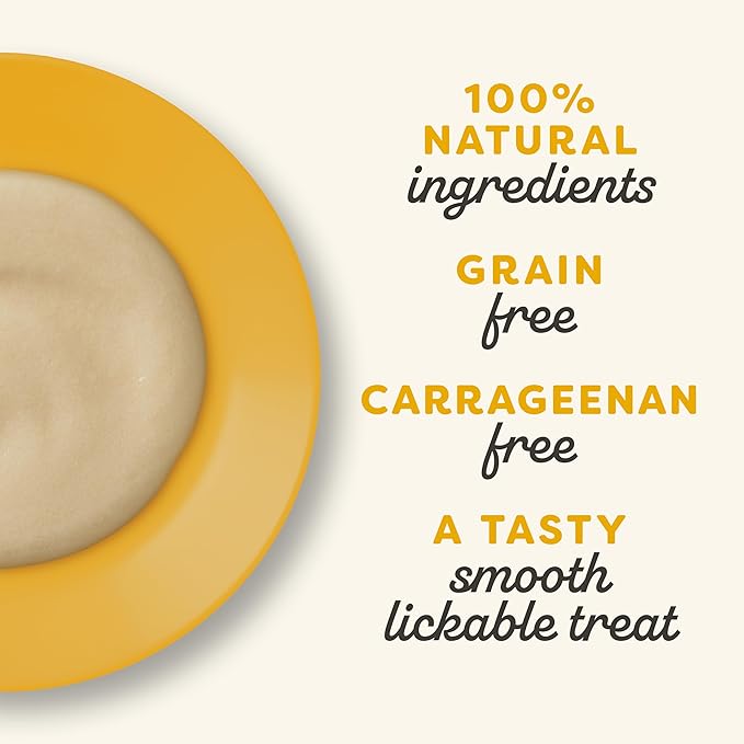 Applaws Lickable Cat Treats, Natural Grain-Free Purée, Limited Ingredient, Chicken Squeeze Up Cat Treats (60 x 0.5 oz Sachets)-Mewly Pet