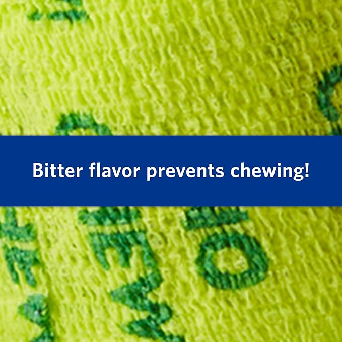 PetFlex No Chew – Flexible Self-Adhering Elastic Bandage for Wound Care – First Aid Wrap for Small Animals Like Dogs, Cats, and Other Pets - 2 inch, 2 Rolls-Mewly Pet