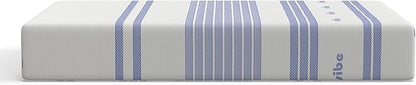 Vibe Gel Memory Foam Mattress, 12-Inch CertiPUR-US Certified Bed-in-a-Box, Full, White