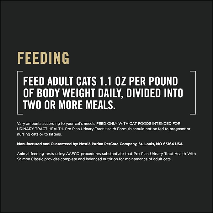 Purina Pro Plan Urinary Tract Cat Food Wet Pate, Urinary Tract Health Salmon Entree - (24) 5.5 oz. Cans-Mewly Pet