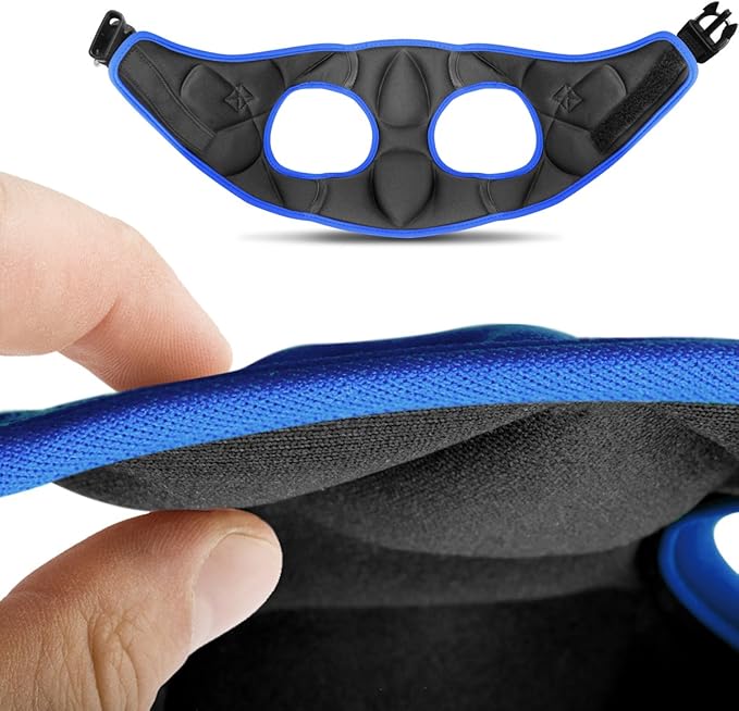 Comfort Fit Dog Harness No Pull with 2 Leash Clips Step in Harness for Small Sized Dogs Soft Padded Comfortable All Weather Dog Vest with Easy Control Adjustable Buckles for Dogs & Puppies – Blue XS-Mewly Pet