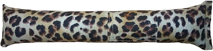 15" Leopard Print Catnip Cat Kicker Toy with Refillable Pocket (Kickers Filled with 1 oz Premium Canadian Catnip)-Mewly Pet