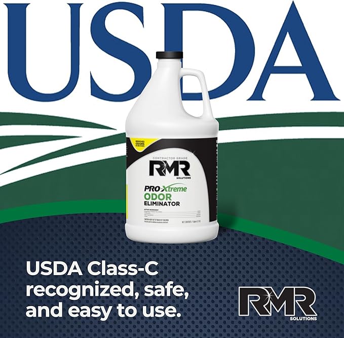 RMR PRO-Xtreme Odor Eliminator, Commercial-Strength Formula, Naturally Destroys Odors, Organic Solution, Tackles The Worst Odors, No Masking or Cover-Up Fragrances, Safe and Easy to Use, 1 Gallon-Mewly Pet