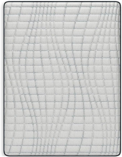 Signature Design by Ashley Hybrid 1300 13 Inch Plush Gel Memory Foam Mattress with Edge Support for Pressure Relief, Queen, Fiberglass Free, Mattress in A Box