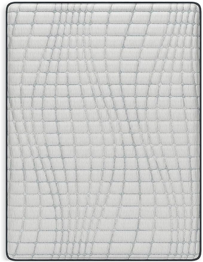 Signature Design by Ashley Hybrid 1300 13 Inch Plush Gel Memory Foam Mattress with Edge Support for Pressure Relief, California King, Fiberglass Free, Mattress in A Box
