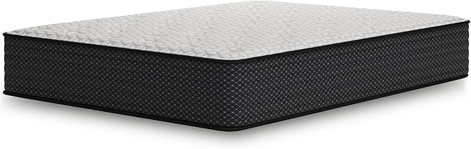 Signature Design by Ashley Limited Edition Plush 12 Inch Hybrid Mattress with Gel Memory Foam and Edge Support for Cool Sleep and Pressure Relief, Twin, Fiberglass Free, Mattress In A Box