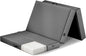 Cozzzi 4 Inch Twin Folding Mattress for Floor and Traveling with Removable Cover - Lightweight and Portable Mattress for Adults & Kids - Compact and Easy to Storage (75in x 39in x 4in)
