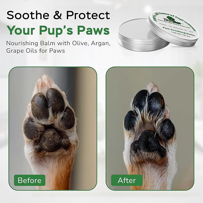 Puppy Essentials Kit Contains Dog Wipes for Paws and Butt, Nourishing Paw Balm, Teeth Cleaning Wipes & Poop Bags Set | Dog Camping Essentials and Travel Accessories-Mewly Pet