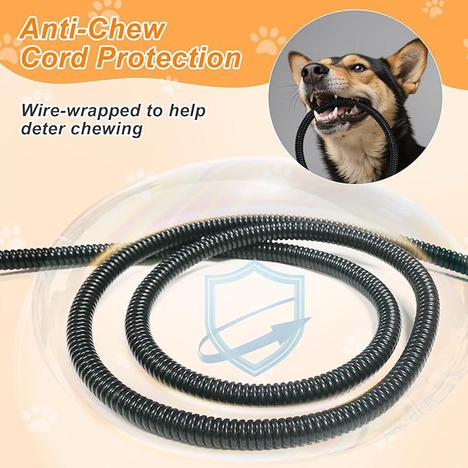 Cat Heating Pad，18×18 In Dog Heated Bed Smart Temperature Control Switch, Metal Protective Pipe Waterproof PVC Cat Beds For Indoor Cats With a Plush Cotton Cover，Heat Lamp For Puppies - Apricot