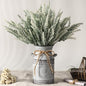 Artificial Lavender Flowers with Vase,Fake Lavender Plant Artificial in Metal Vase for Kitchen Counter Rustic Farmhouse Decor (Heart,White)
