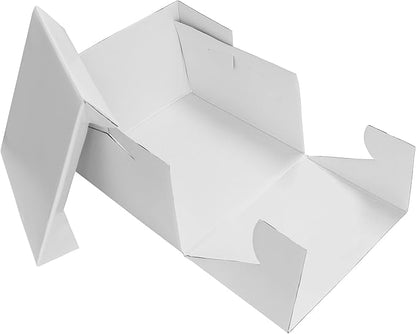 PME CBO807 Square Cake Box 13-Inch / 33 cm, White