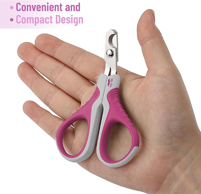 Mr. Pen- Cat Nail Clipper, Violet, Cat Nail Trimmer, Cat Nail Clippers, Cat Claw Clippers, Cat Clippers for Nails, Pet Nail Clippers, Kitten Nail Clipper, Small Dog Nail Clipper Cat Claw Trimmer-Mewly Pet