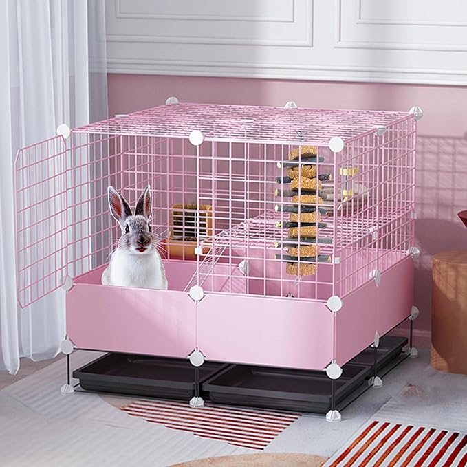 PINVNBY Rabbit Chew Toys for Teeth Hanging,Natural Apple Bunny Chew Sticks Small Animals Molar Wood for Rabbits Chinchillas Guinea Pigs Hamsters Small Pet Chewing Improve Dental Health(4 Pcs)-Mewly Pet