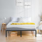 Olee Sleep Twin Mattress, 10 Inch Gel Memory Foam Mattress, Gel Infused for Comfort and Pressure Relief, CertiPUR-US Certified, Bed-in-a-Box, Medium Firm, Grey, Twin Size