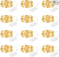 Fairy Lights Battery Operated String Lights - 12 Pack 7ft 20 LED Silver Wire Firefly Lights for Mason Jars DIY Picture Walls Shelves Arts Crafts Trees Branches Bedroom Wedding Party Decor(Warm White)