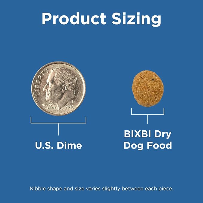 BIXBI Rawbble Dry Dog Food, Turkey, 24 lbs - USA Made with Fresh Meat - No Meat Meal & No Corn, Soy or Wheat - Freeze Dried Raw Coated Dog Food - Minimally Processed for Superior Digestibility-Mewly Pet