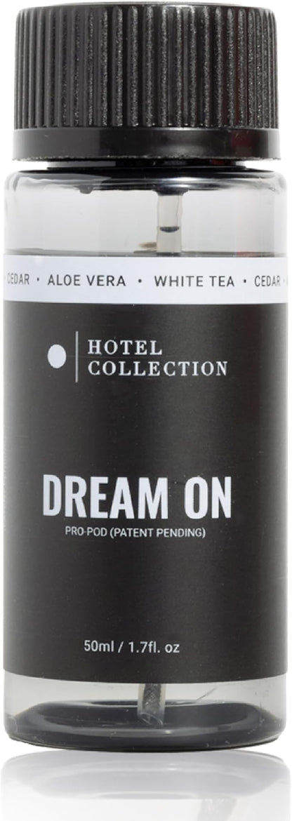 Hotel Collection Diffuser Oil-Dream On Pro-Pod-Aromatherapy Essential Fragrance-Luxury Hotel Inspired-White Tea, Cedarwood & Amber-50ML 1.7 Fl oz