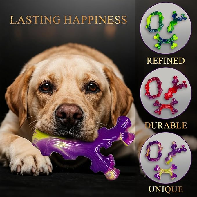 9-Pack Indestructible Dog Toys for Aggressive Chewers, Durable Chew Toys for Large Dogs, Dog Toy for Aggressive Chewer Large Breed, A Super Set for Happiness for All Dogs-Mewly Pet